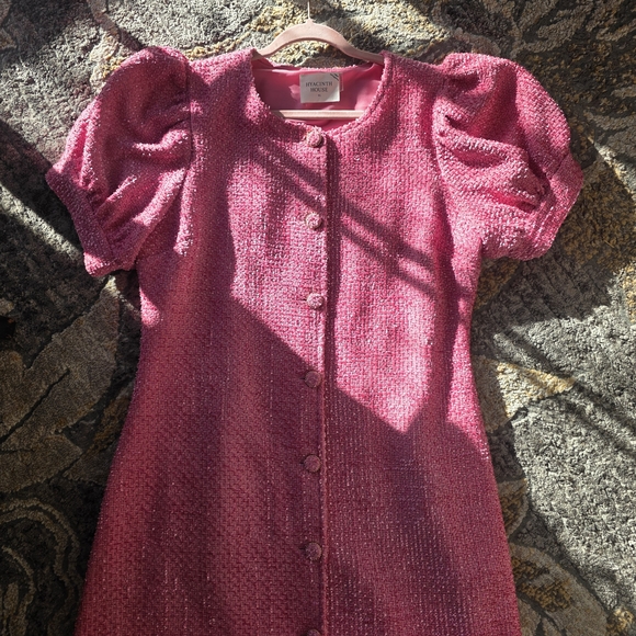 Hyacinth House Pink Midi Dress - Picture 4 of 5